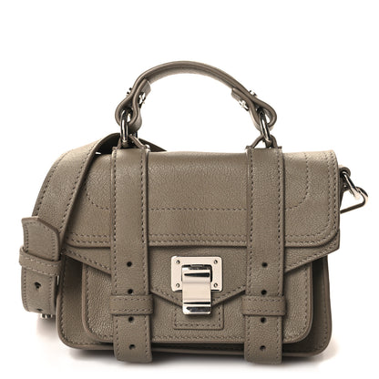 Proenza Schouler Lambskin Micro PS1 Satchel Bay Leaf 1 of 9