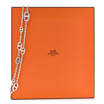 Hermes Sterling Silver Farandole Necklace 160 5 of 5