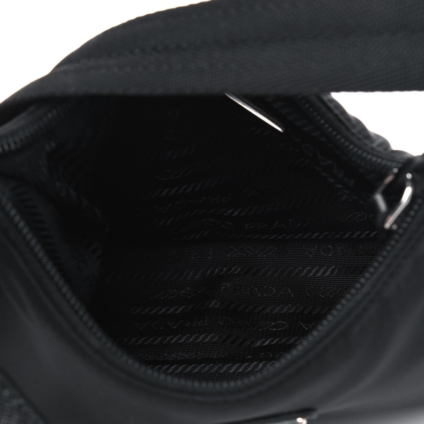 Tessuto Nylon Mini Re-Edition 2000 Bag Black
