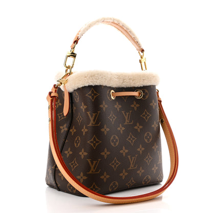 Louis Vuitton Monogram Shearling Cozygram Neonoe BB 3 of 10