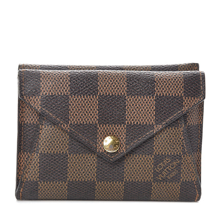 Louis Vuitton Damier Ebene Compact Origami Wallet 1 of 7