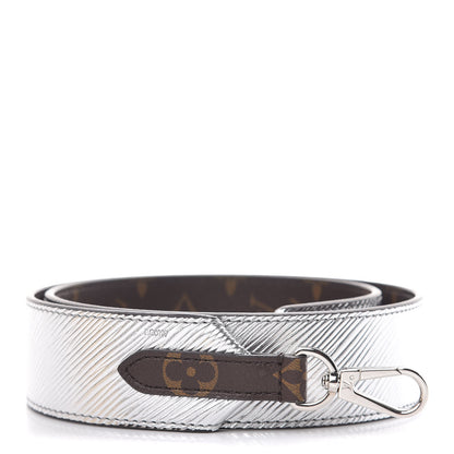 Louis Vuitton Epi Monogram Bandouliere Shoulder Strap Silver 1 of 4