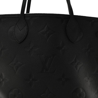 Louis Vuitton Empreinte Monogram Giant Neverfull MM Black 8 of 10
