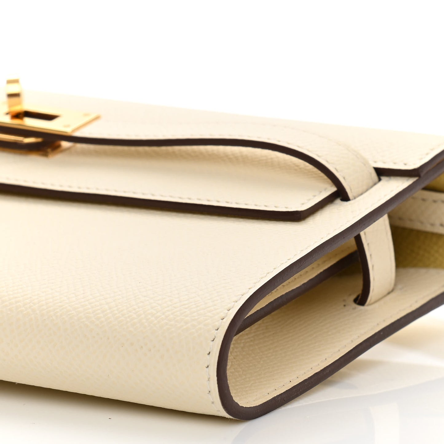 Epsom Verso Kelly Wallet To Go Nata Jaune Poussin