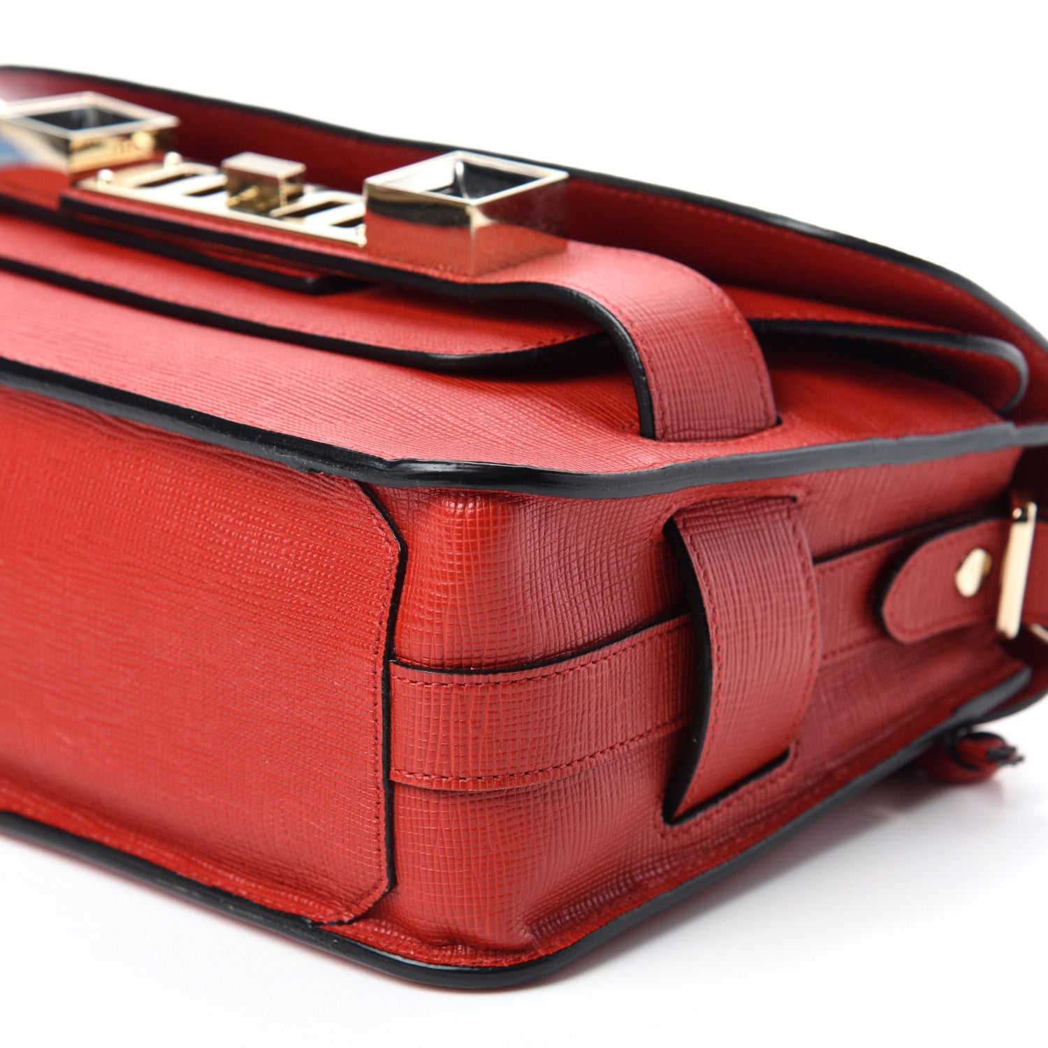Proenza Schouler New Linosa Mini PS11 Classic Shoulder Bag Kappa Red 7 of 10