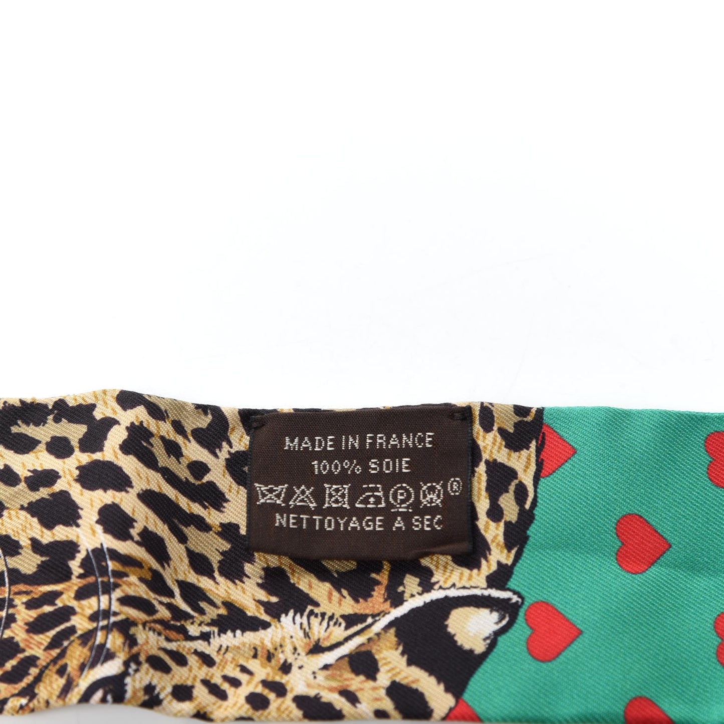 Silk Jungle Love Love Twilly Emeraude Rose Brun