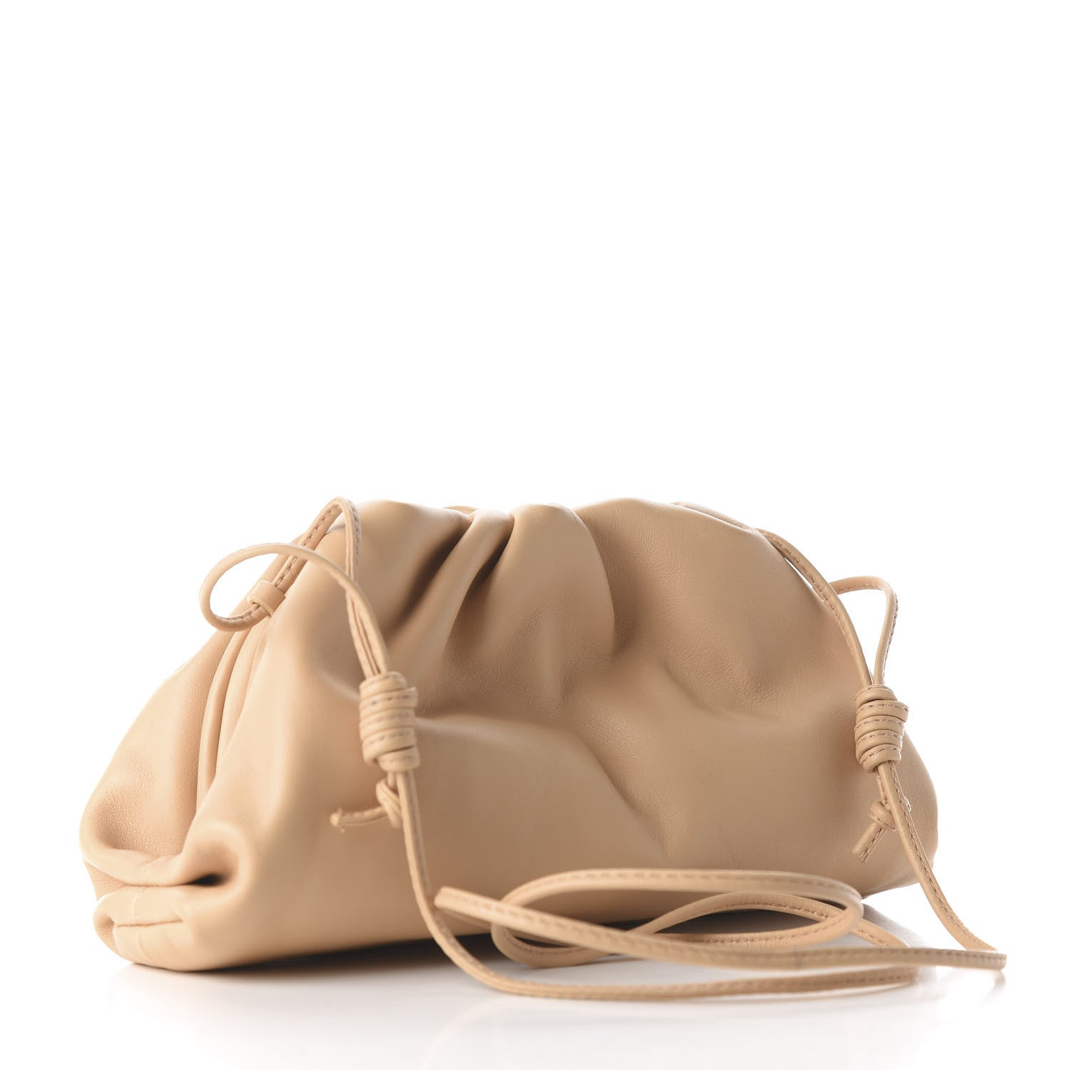 Bottega Veneta Butter Calfskin The Mini Pouch Almond 2 of 10