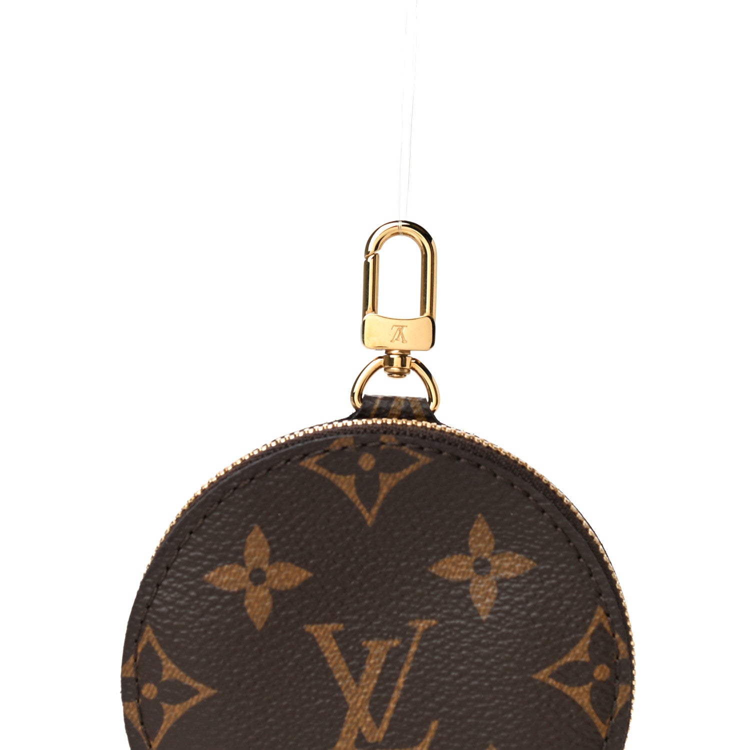 Louis Vuitton Monogram Multi Pochette Accessories Round Coin Purse 7 of 9