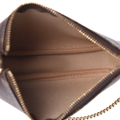 Louis Vuitton Monogram Trunks and Locks Mini Pochette Accessories 5 of 8