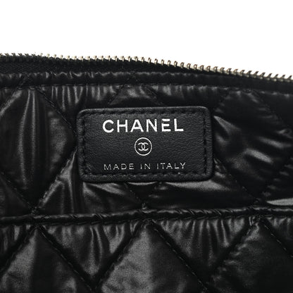 Chanel Metallic Calfskin Keyboard Pouch Black 6 of 10