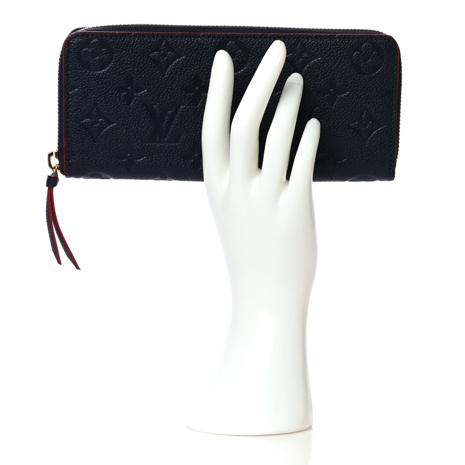 Louis Vuitton Empreinte Clemence Wallet Marine Rouge 2 of 12