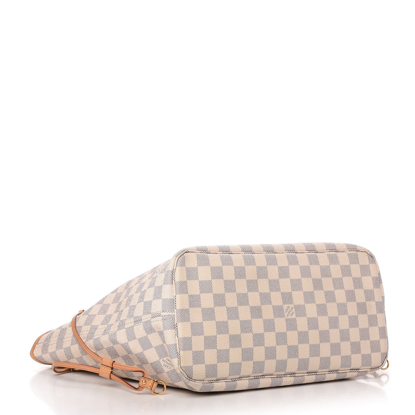 Damier Azur Neo Neverfull MM Rose Ballerine