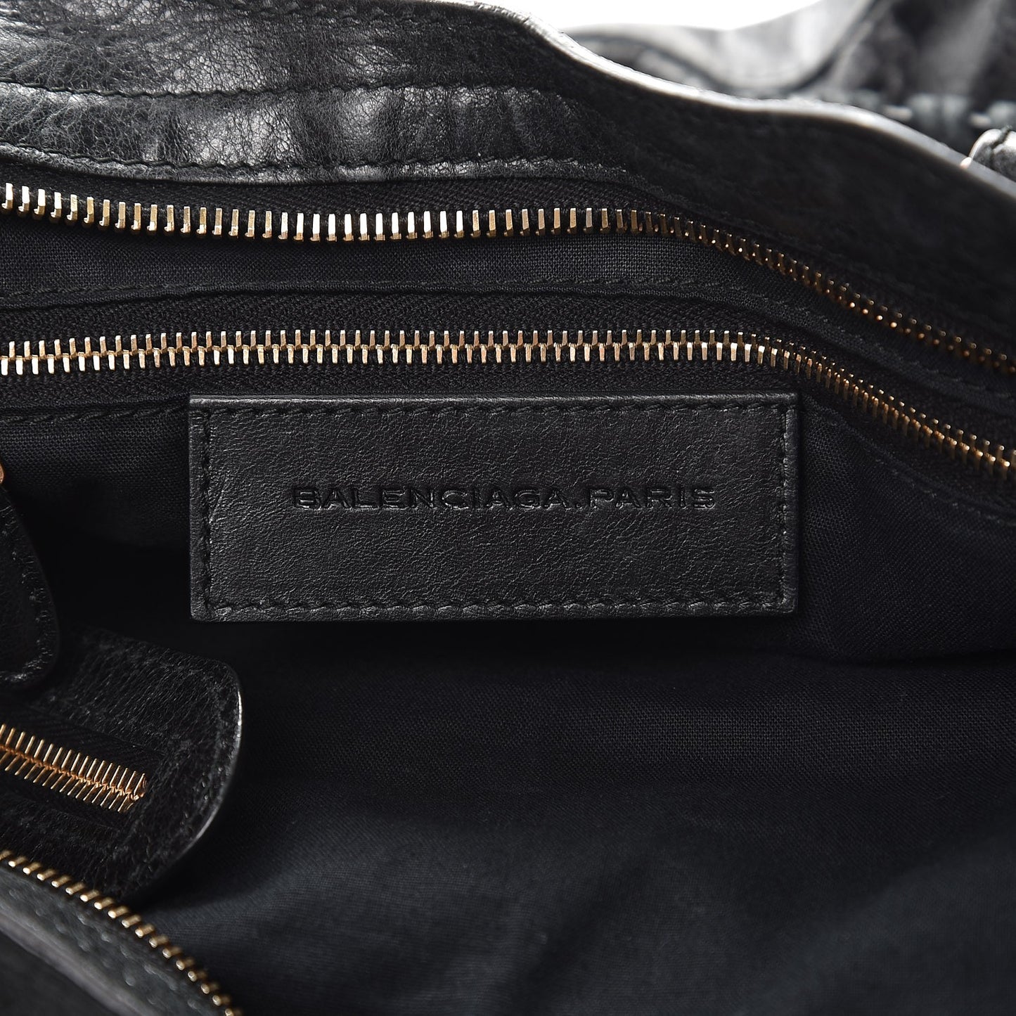 Agneau Giant 12 Rose Gold Hardware City Black
