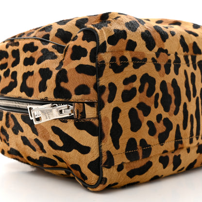 Prada Calf Hair Ostrich Leopard Print Inside Tote 14 of 15