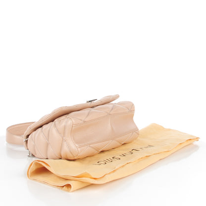 Louis Vuitton Lambskin Malletage GO-14 PM Champagne 4 of 7