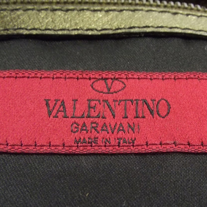 Valentino Garavani Metallic Nappa Bow Hobo Bronze 9 of 11