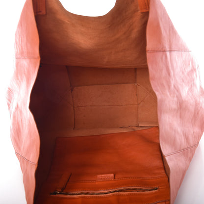 Celine Calfskin Large Horizontal Cabas Phantom Orange 5 of 13