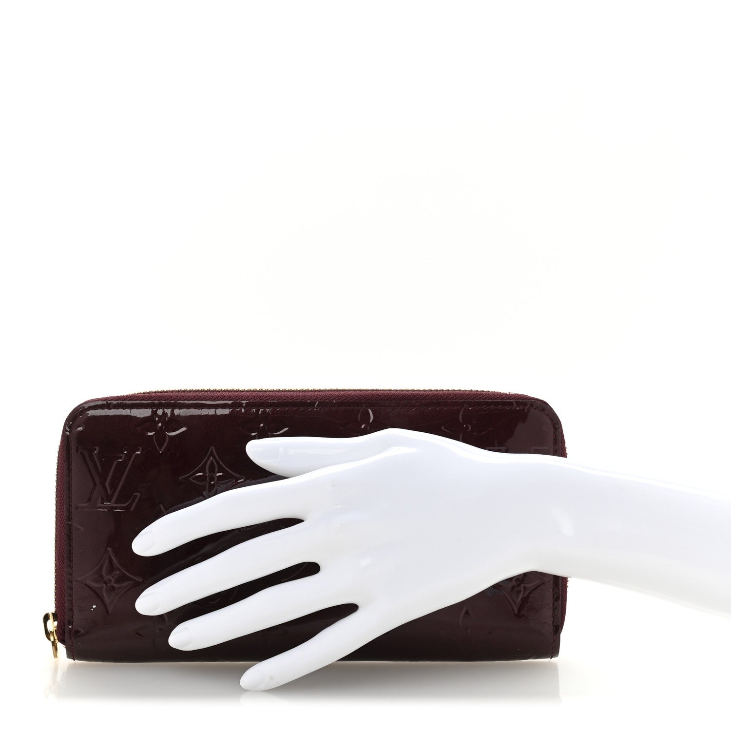 Louis Vuitton Vernis Zippy Wallet  Rouge Fauviste 2 of 9