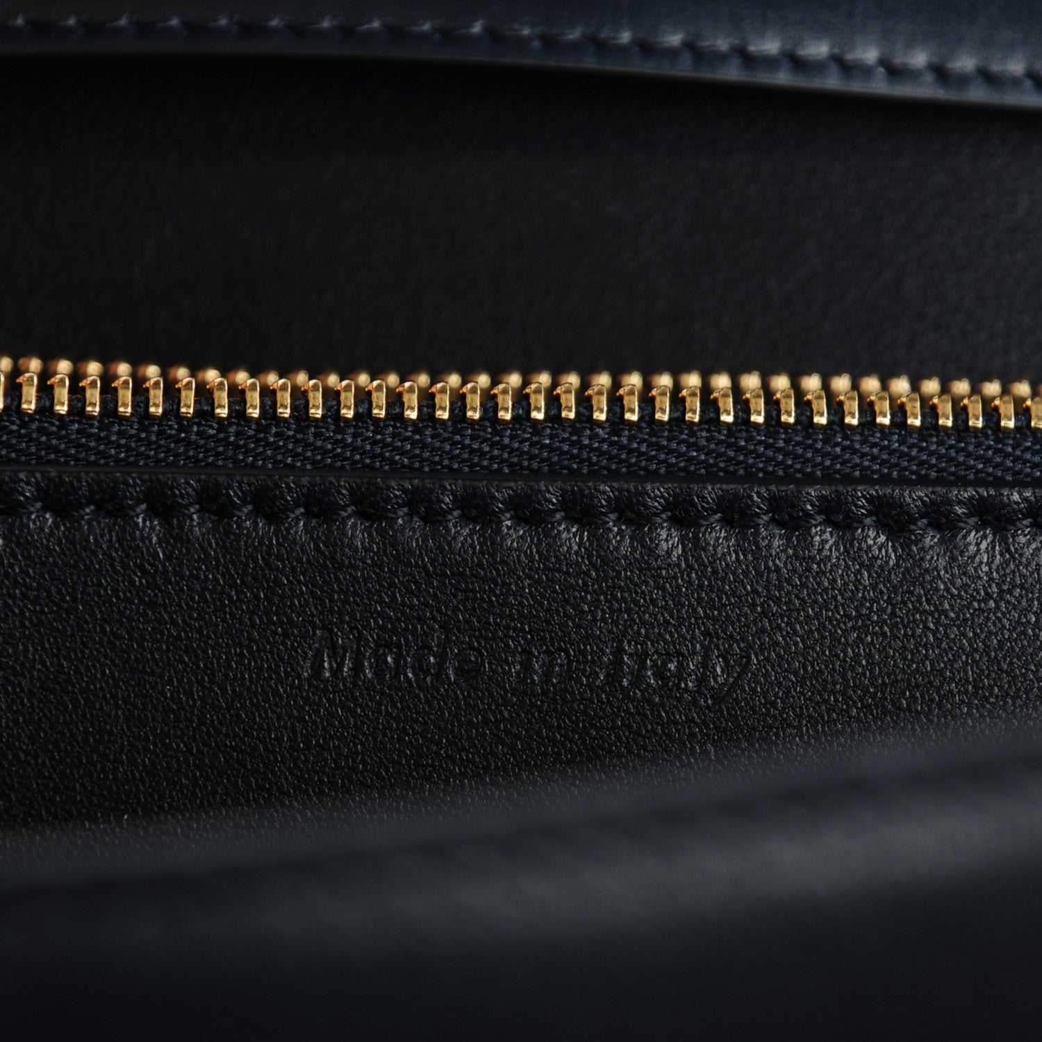 Celine Box Calfskin Medium Classic Box Flap Bag Navy 7 of 8