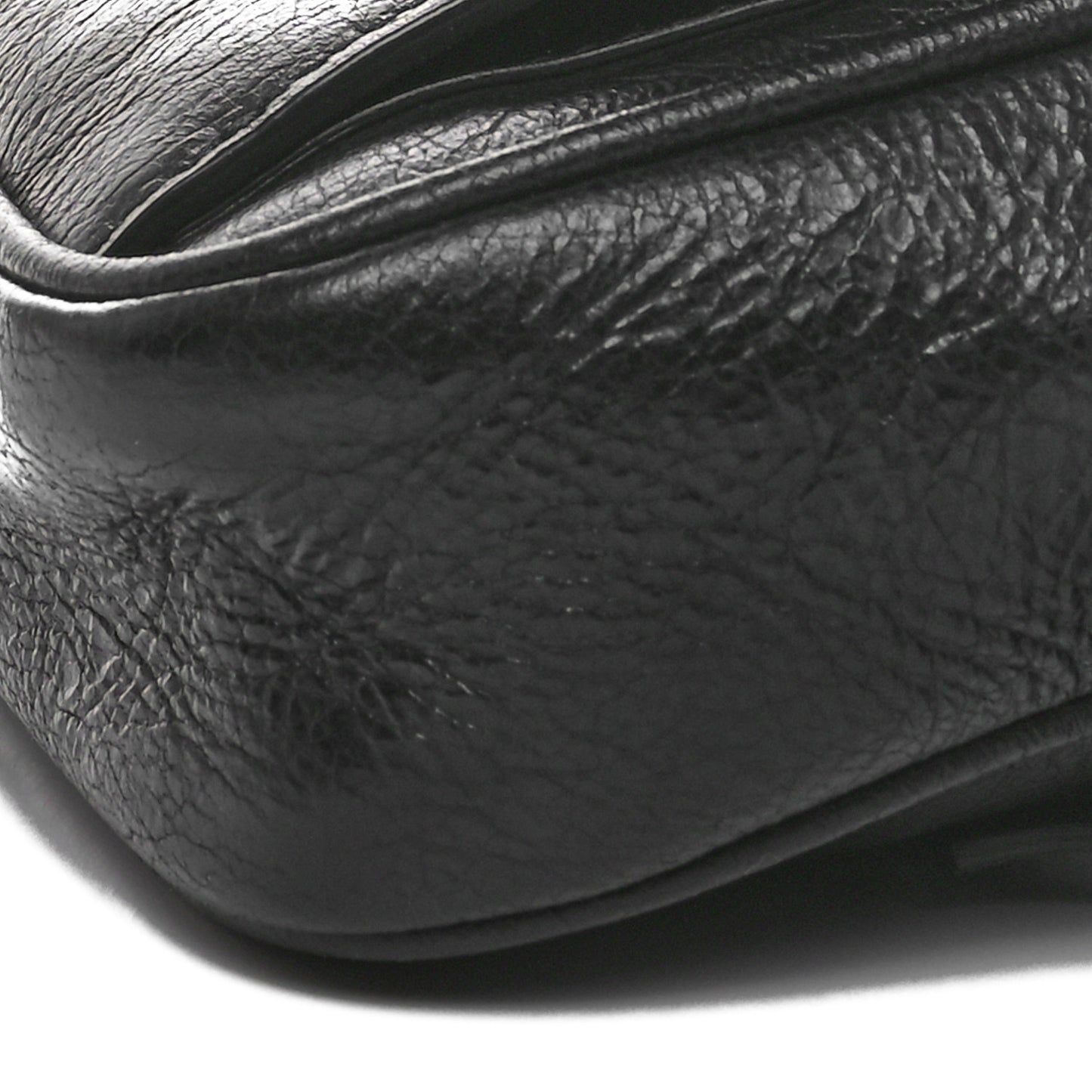 Fluffy Calfskin Morpheus Belt Bag 90 36 Black