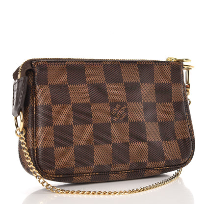 Louis Vuitton Damier Ebene Mini Pochette Accessories 3 of 8