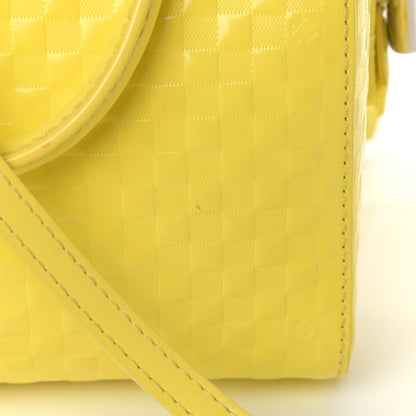 Louis Vuitton Damier Facette Speedy Cube PM Yellow 10 of 15