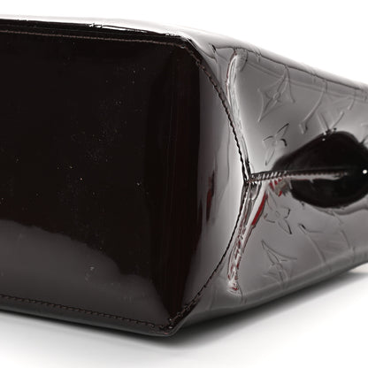 Louis Vuitton Vernis Wilshire PM Amarante 8 of 8