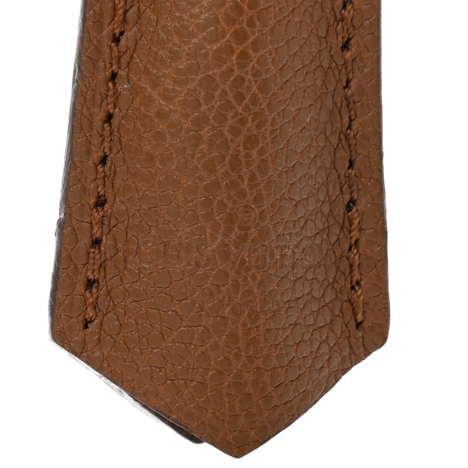 Louis Vuitton Calfskin Clochette Key Bell Holder Dark Brown 3 of 8