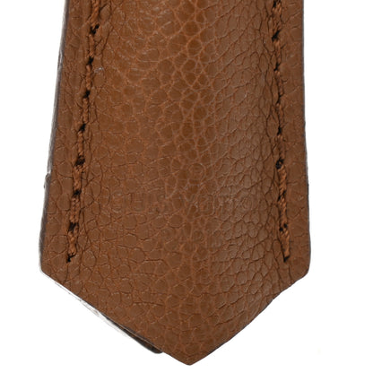 Louis Vuitton Calfskin Clochette Key Bell Holder Dark Brown 3 of 8