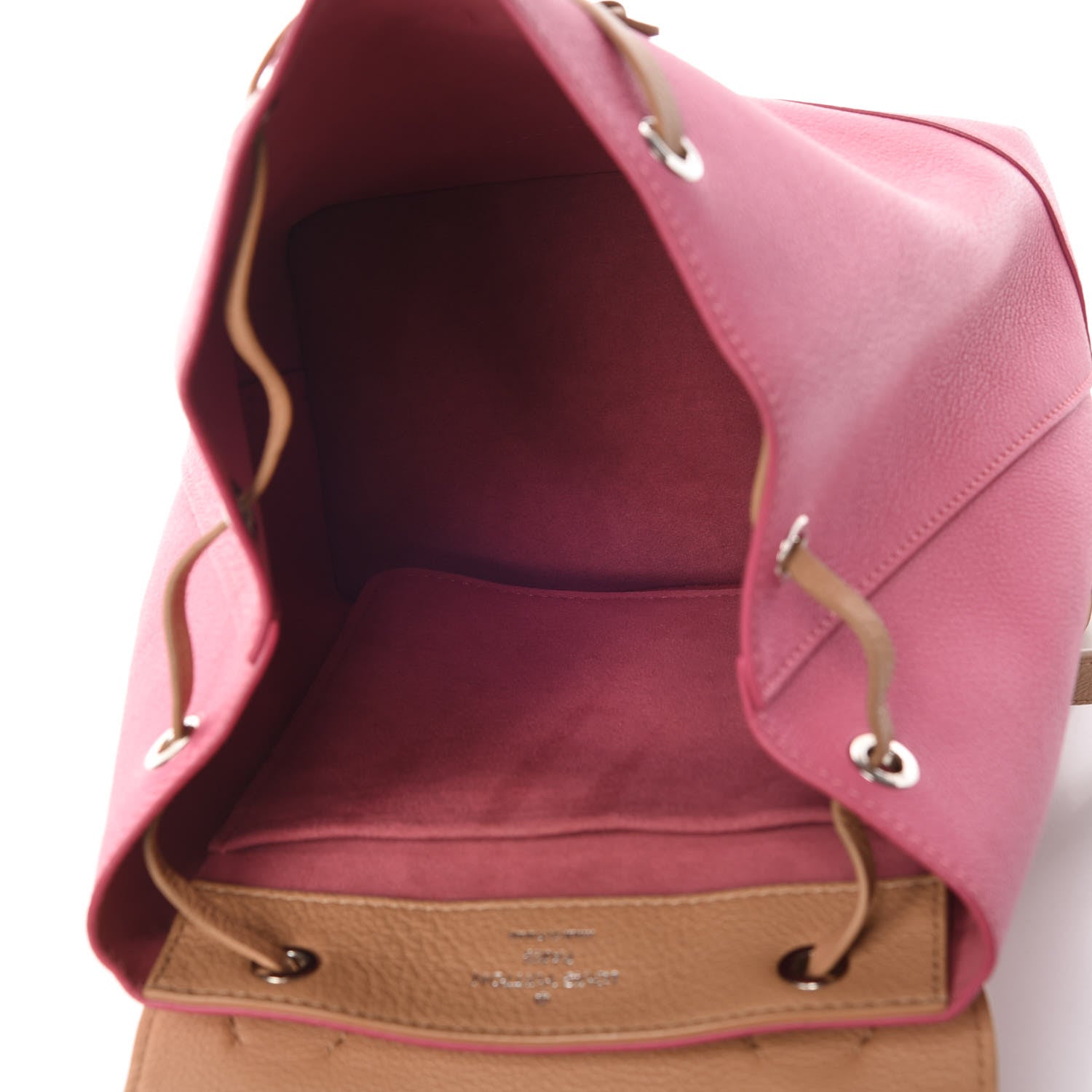 Louis Vuitton Soft Calfskin Lockme Backpack Pink 7 of 9