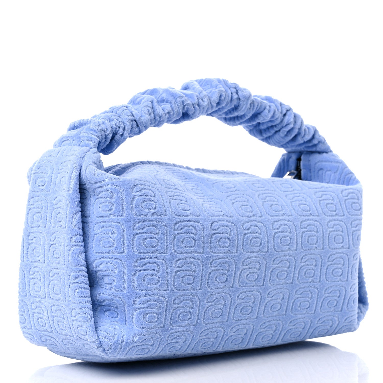 Alexander Wang Velvet Small Scrunchie Bag Oxford 3 of 8