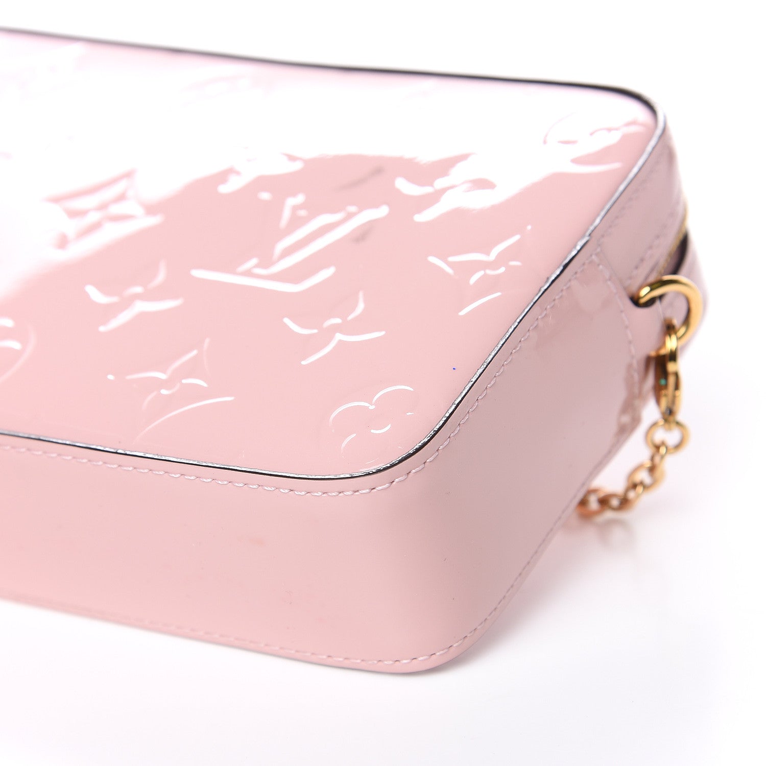 Louis Vuitton Vernis Camera Pouch Rose Ballerine 11 of 15
