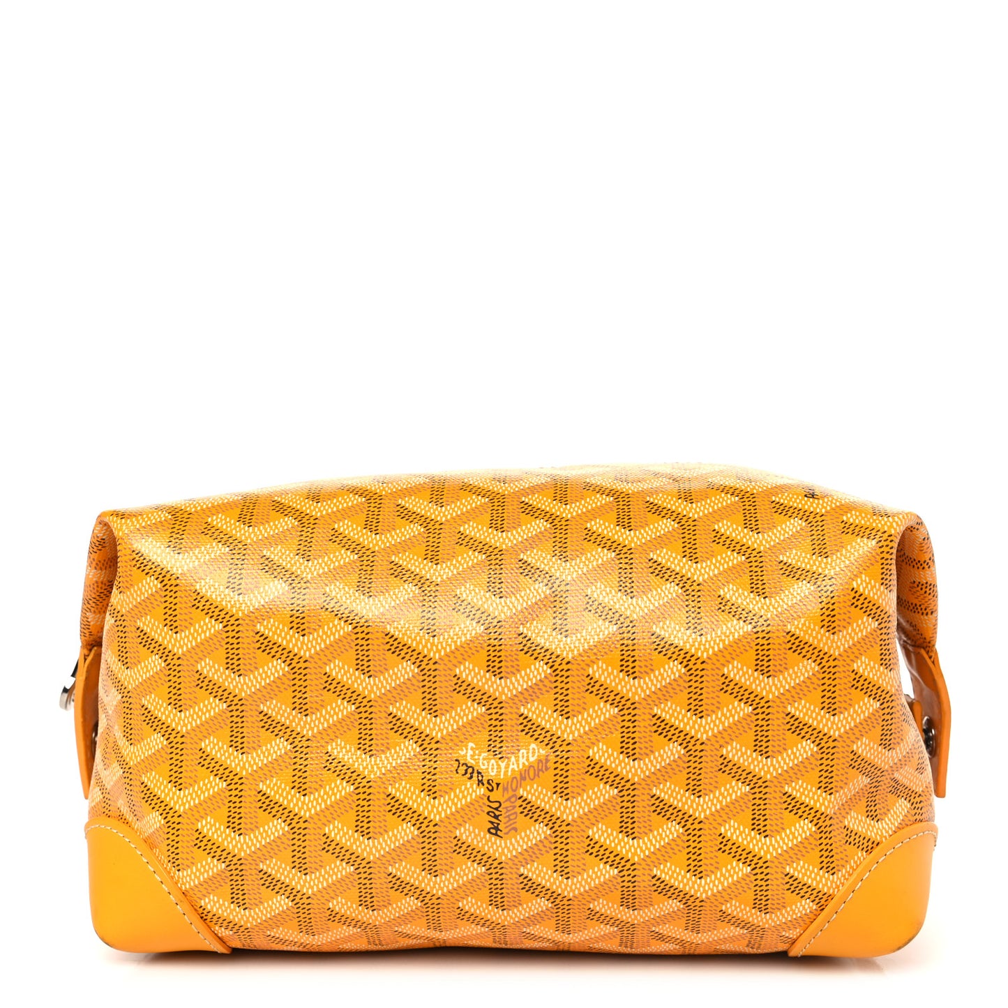 Goyardine Boeing 25 Trousse de Toilette Yellow