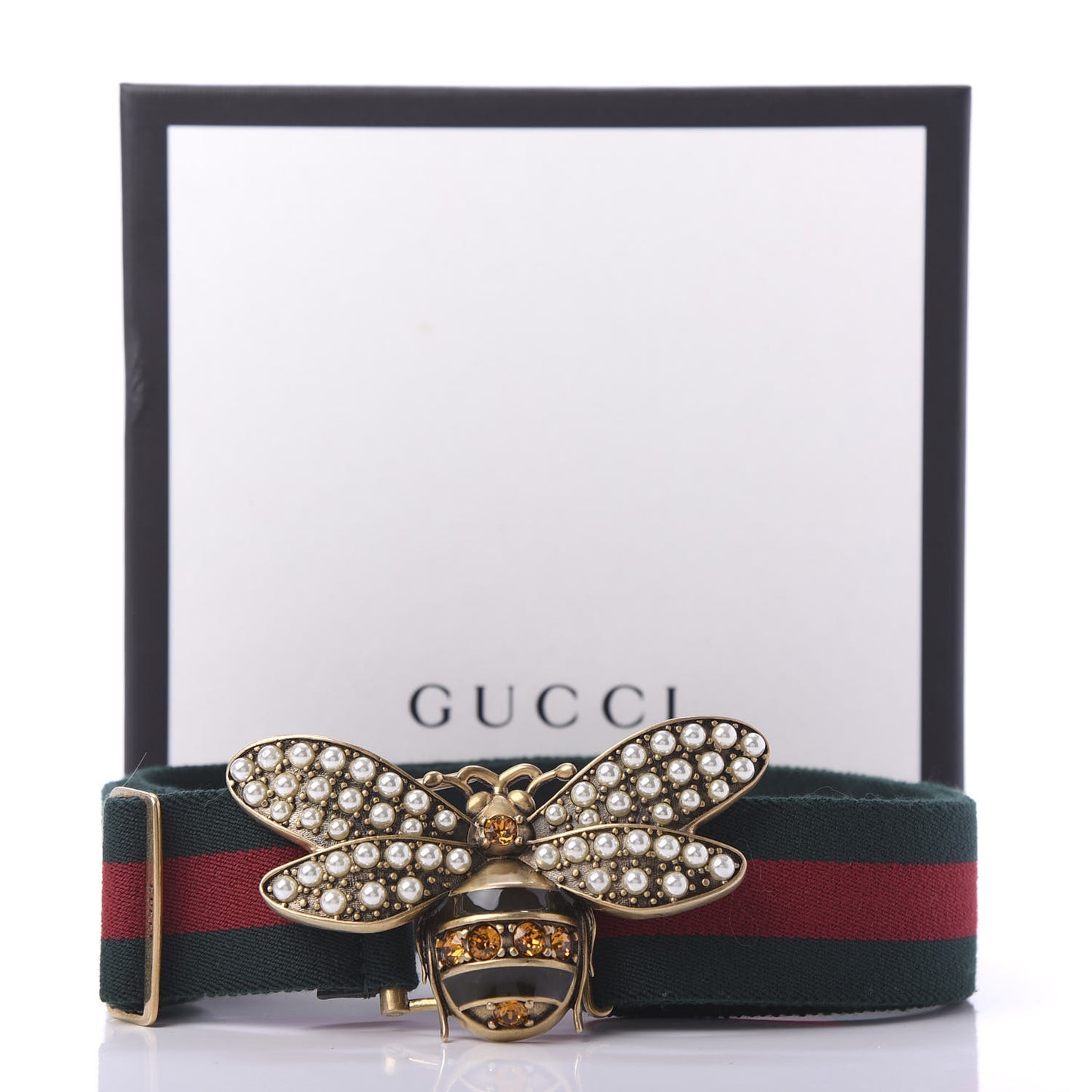 Web Queen Margaret Bee Belt 80 32 Red Green