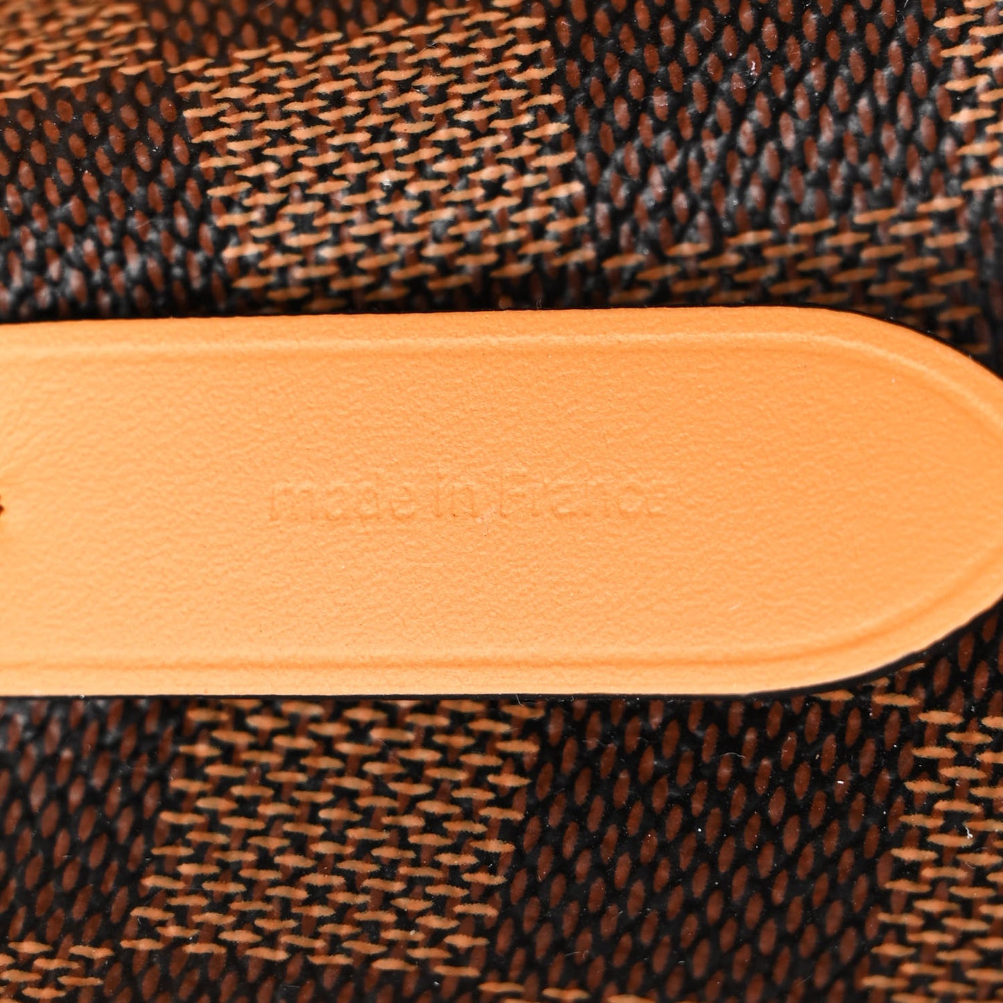 Damier Ebene Neonoe MM Safran