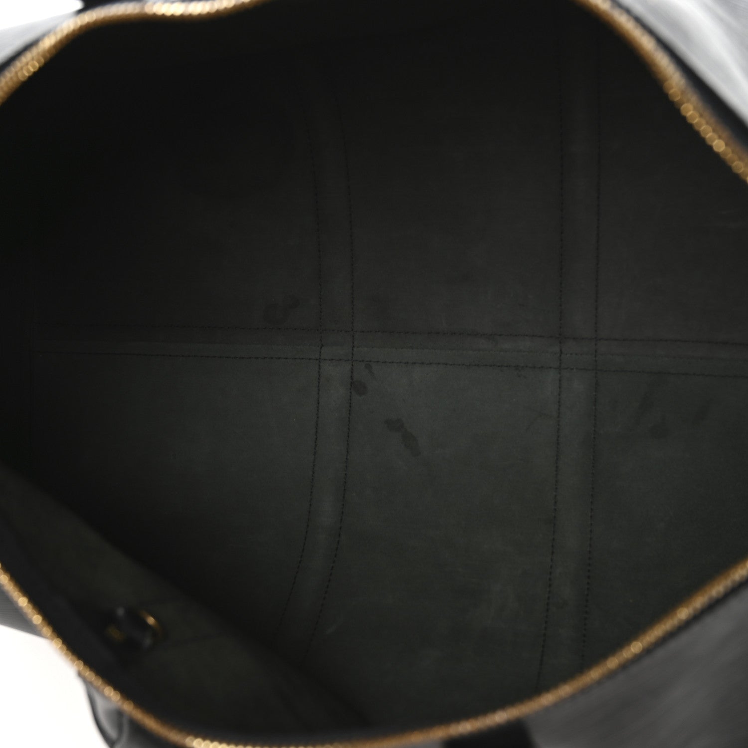 Louis Vuitton Epi Keepall 50 Black 4 of 11