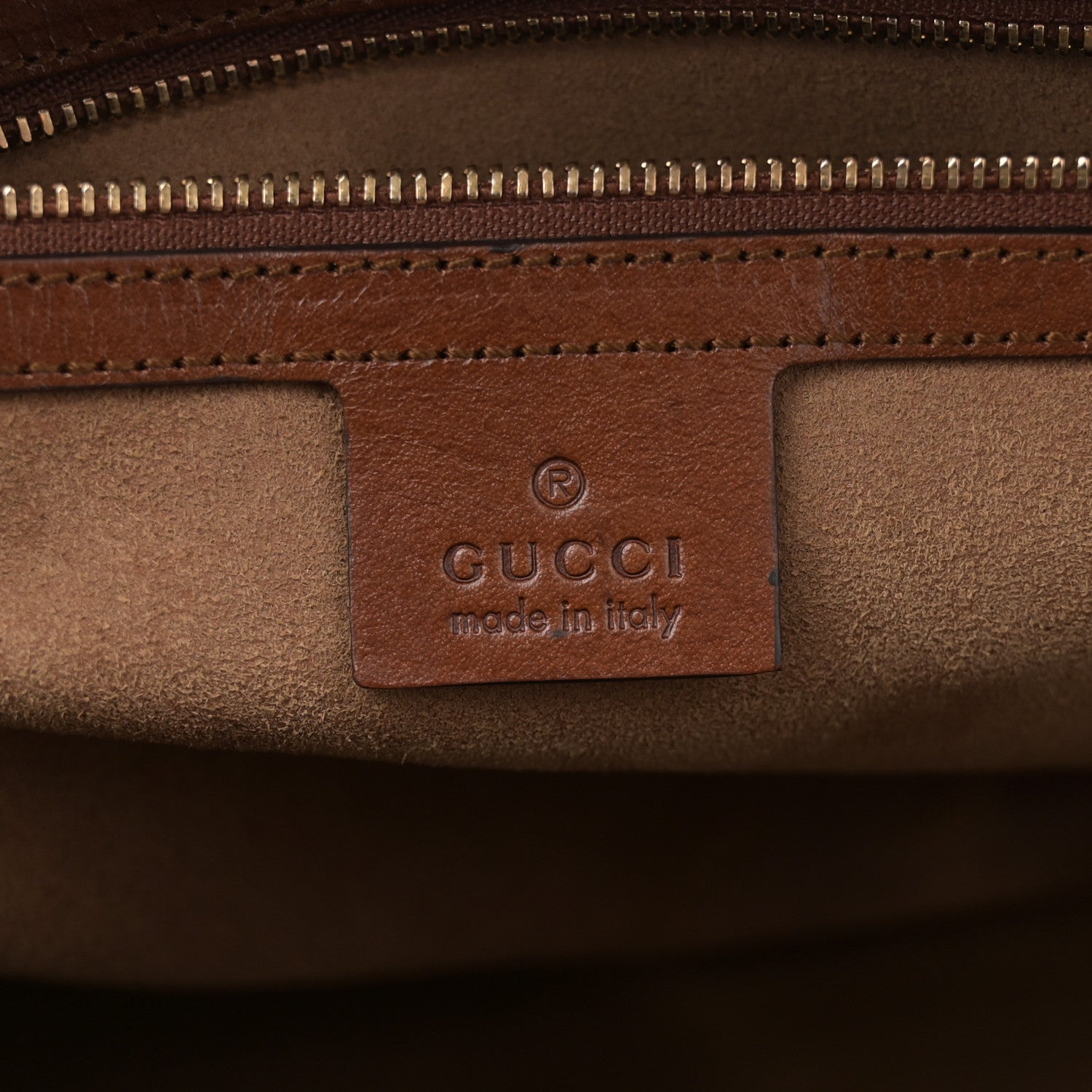 Gucci GG Supreme Monogram Medium Boston Beige Cuir 6 of 17