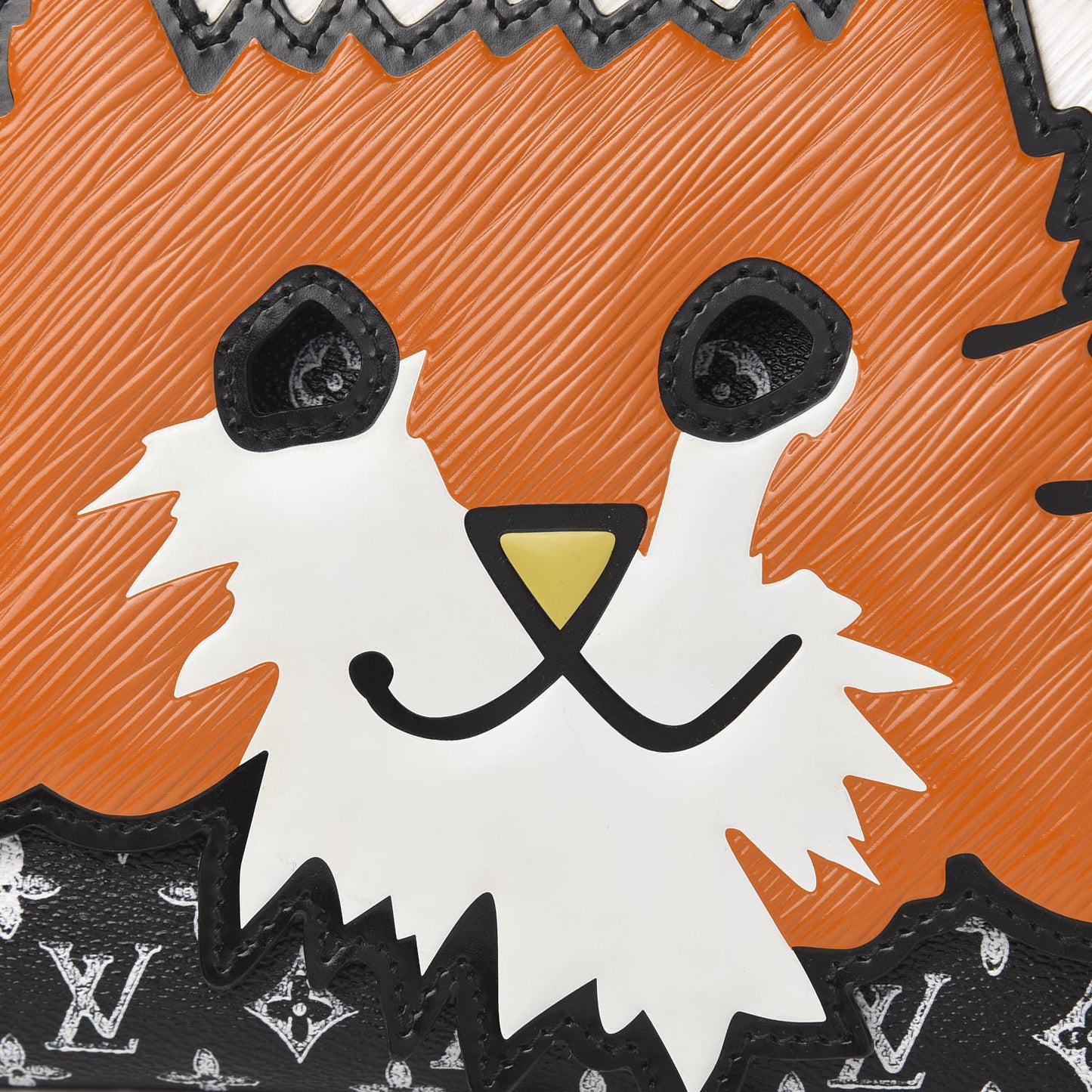 Epi Catogram Cat Bag Orange Black