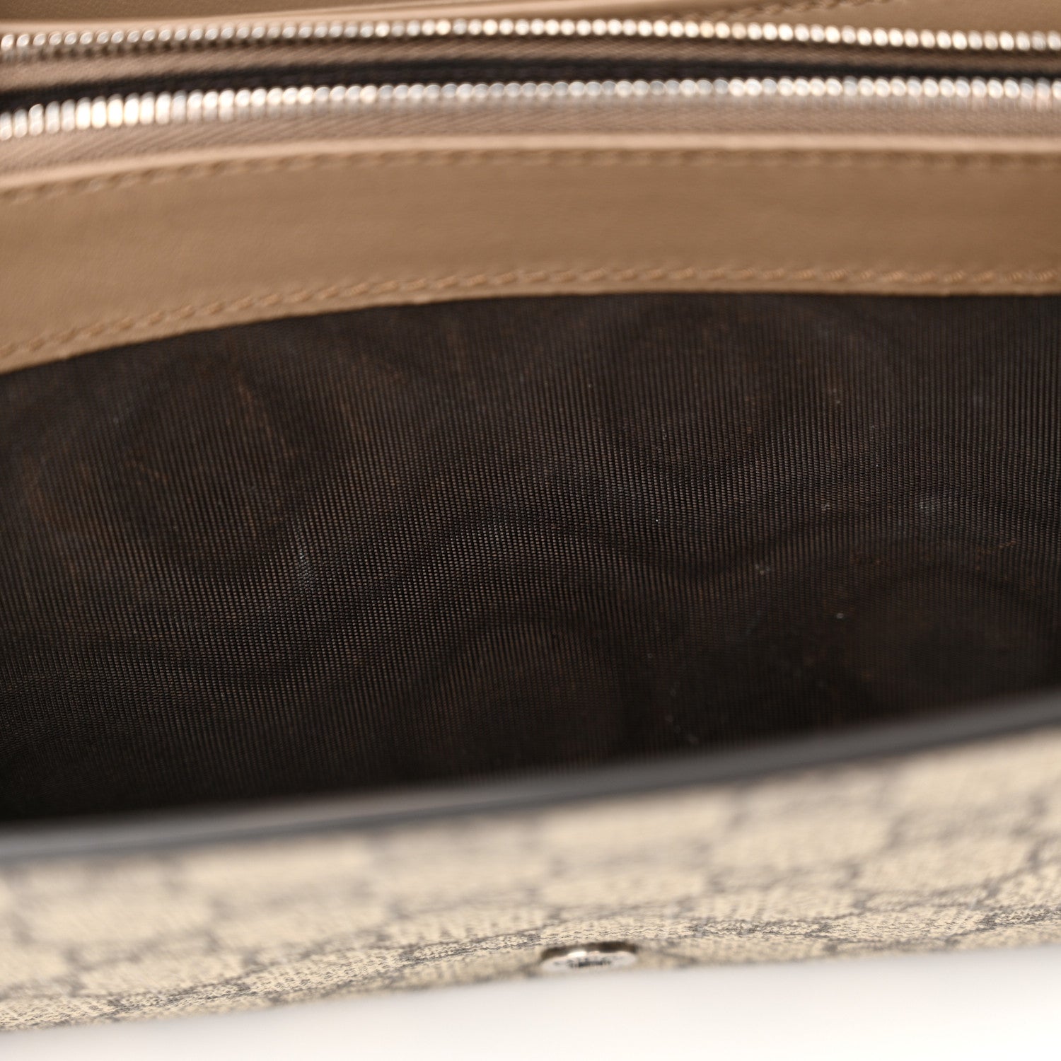 Gucci GG Supreme Monogram Mini Dionysus Chain Wallet Beige Taupe 12 of 14