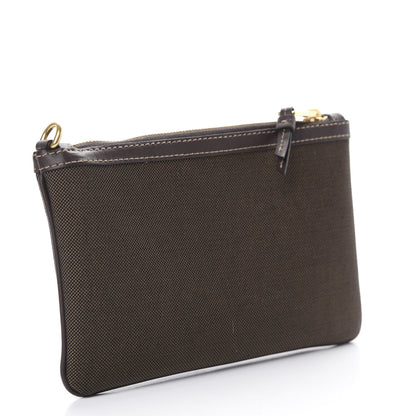 Prada Jacquard Logo Pouch Corda Bruciato 2 of 7