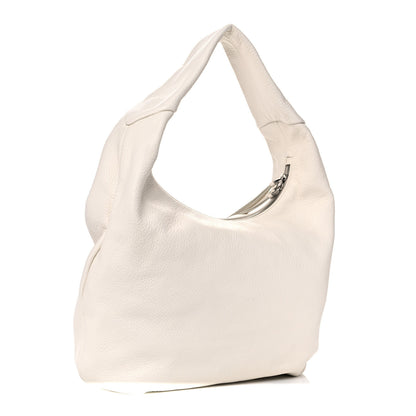 Prada Vitello Daino Hobo White 3 of 8