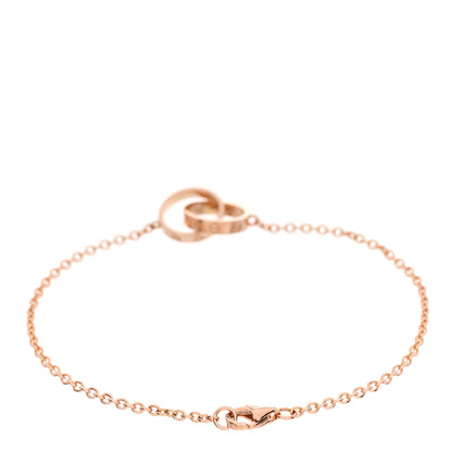 Cartier 18K Pink Gold Interlocking LOVE Bracelet 2 of 3