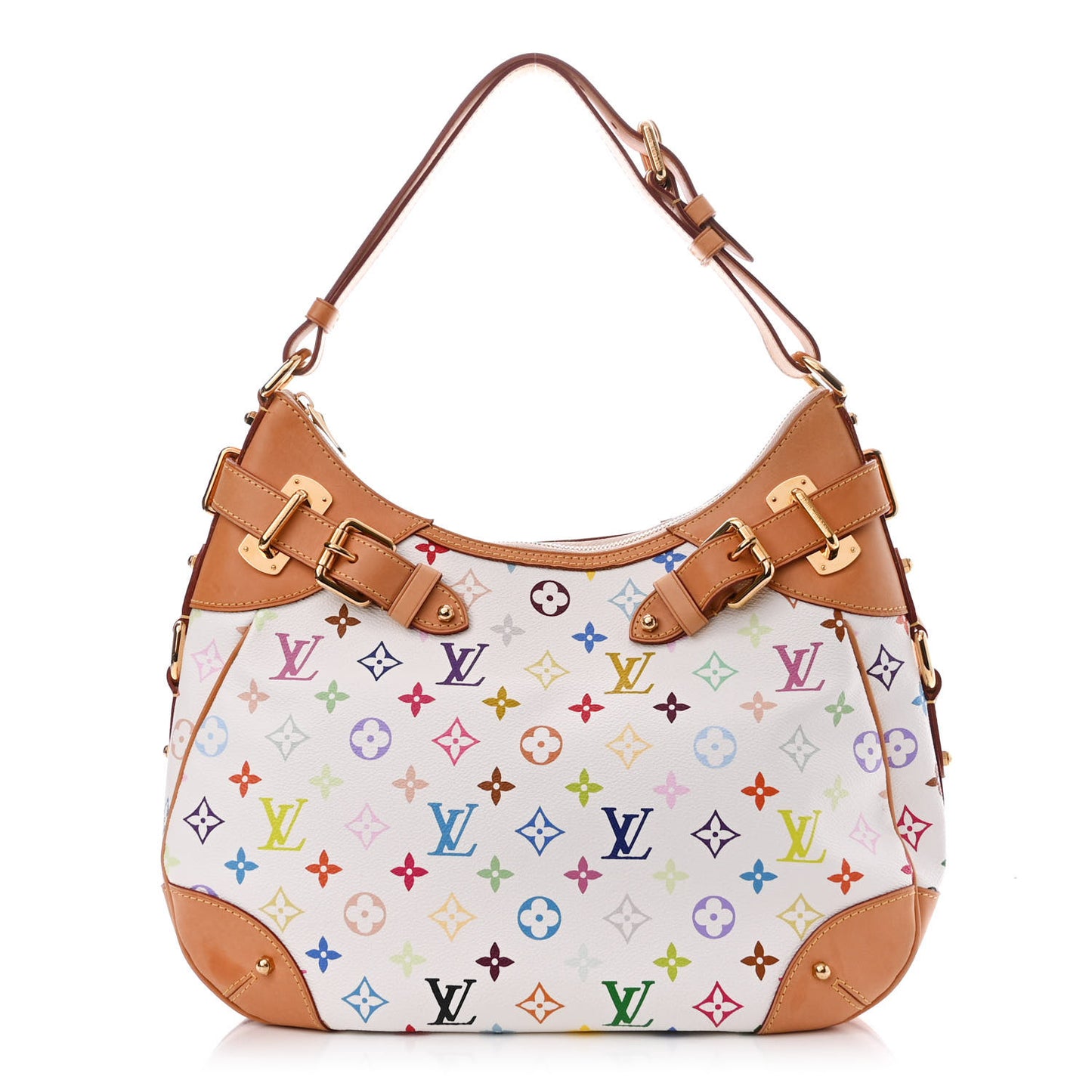 Monogram Multicolor Greta White