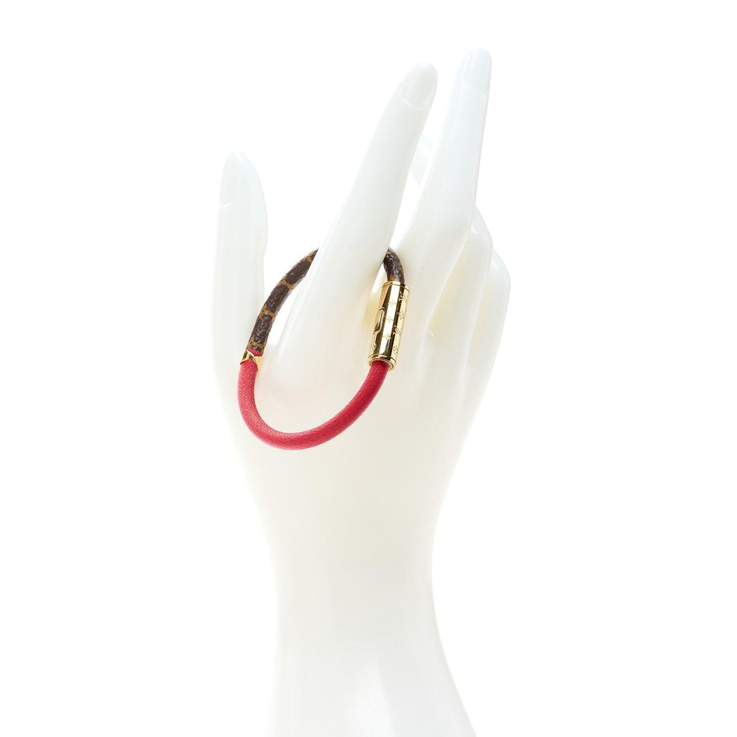 Monogram Daily Confidential Bracelet 17 Red