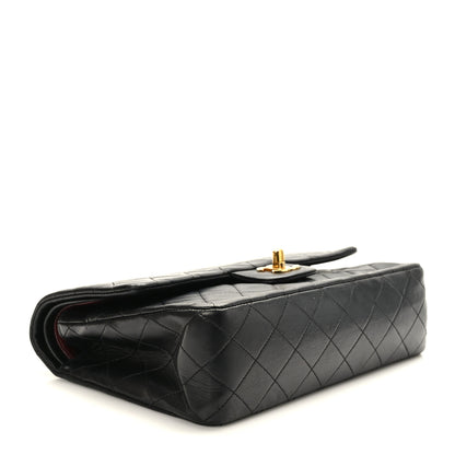 Chanel Lambskin Quilted Medium Double Flap Black 4 of 9