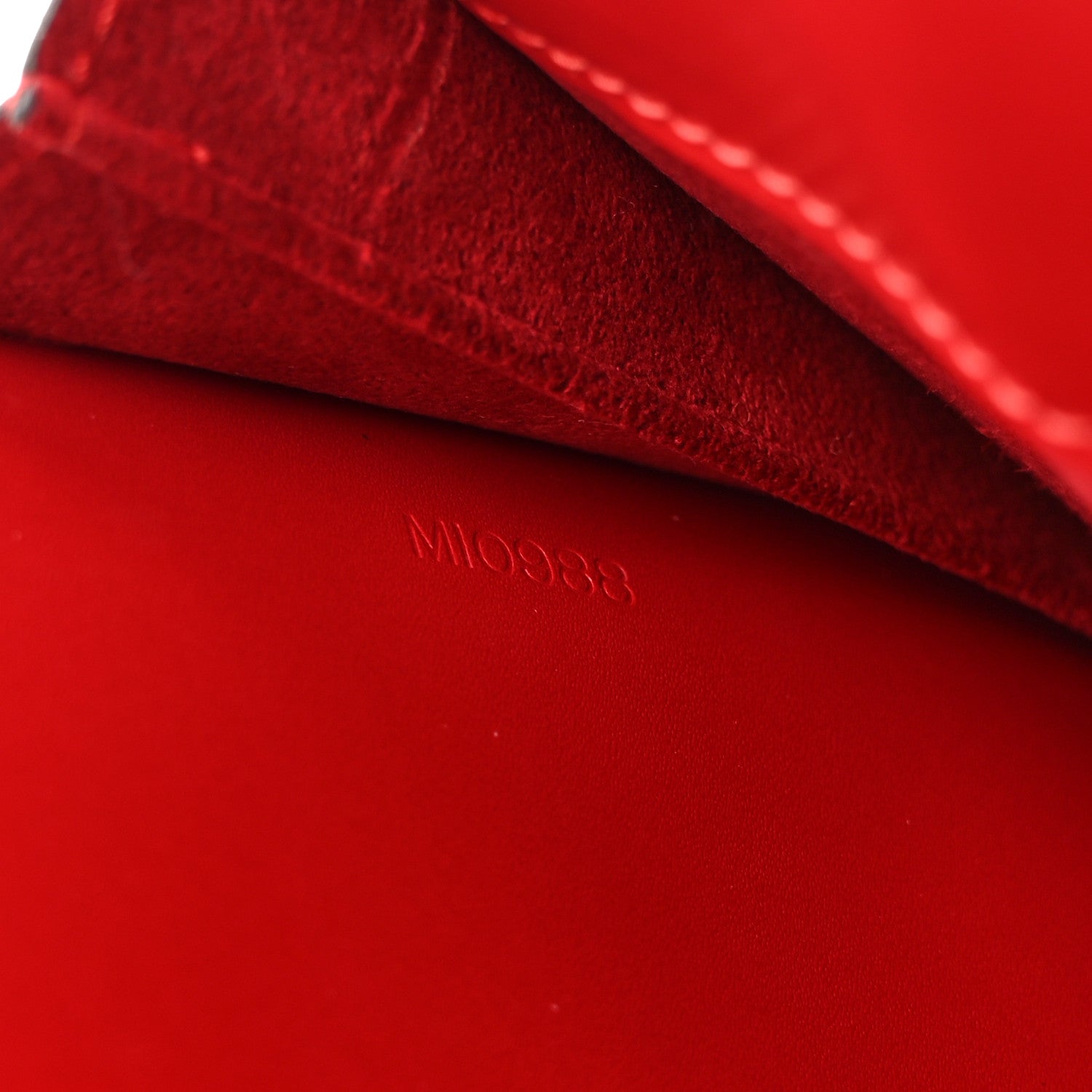 Louis Vuitton Epi Pont-Neuf Castillan Red 7 of 10
