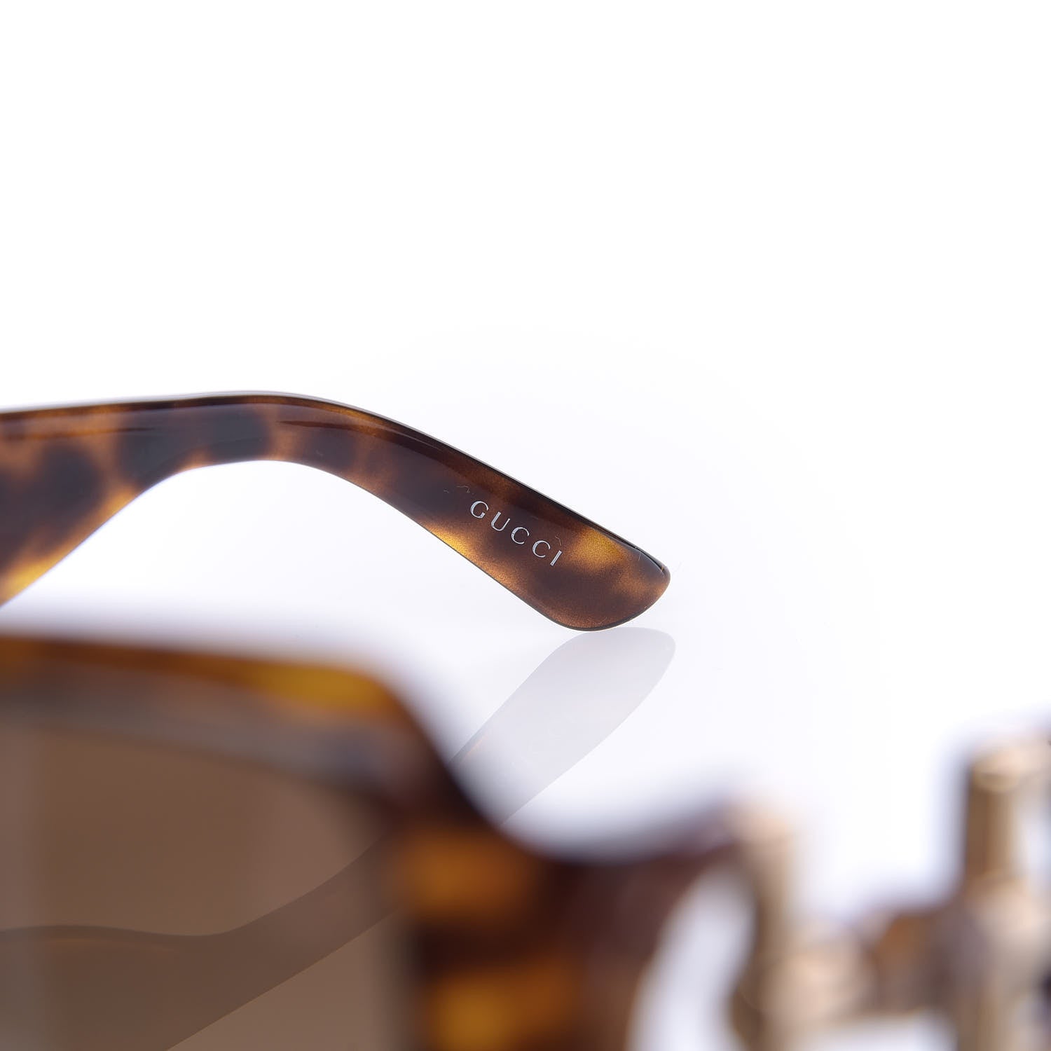 Gucci Bamboo Horsebit Sunglasses Tortoise GG2969/S Brown 5 of 7