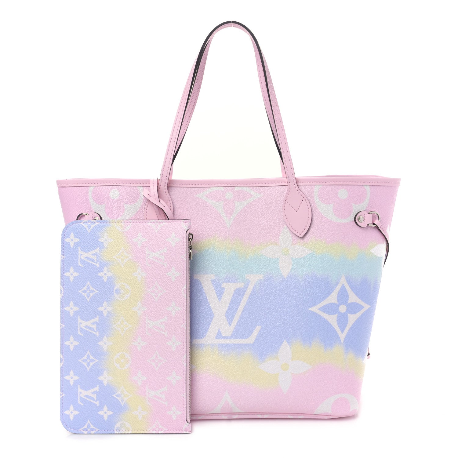 Louis Vuitton Monogram Escale Neverfull MM Pastel 1 of 10