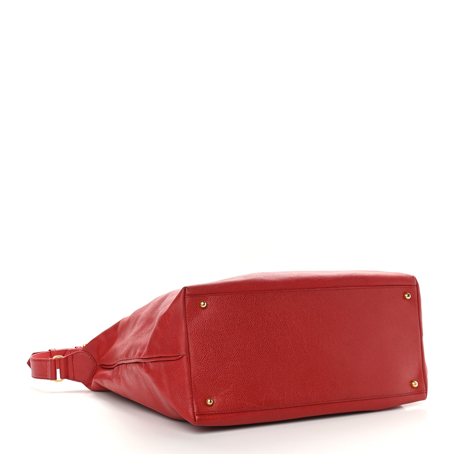 Chanel Caviar CC Hobo Red 4 of 9
