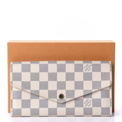 Louis Vuitton Damier Azur Sarah Wallet NM 9 of 9